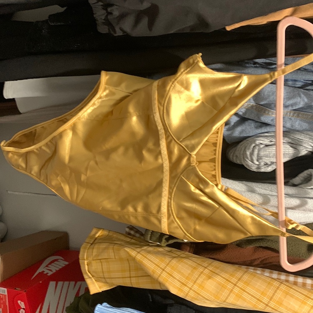 Gold Body Suit